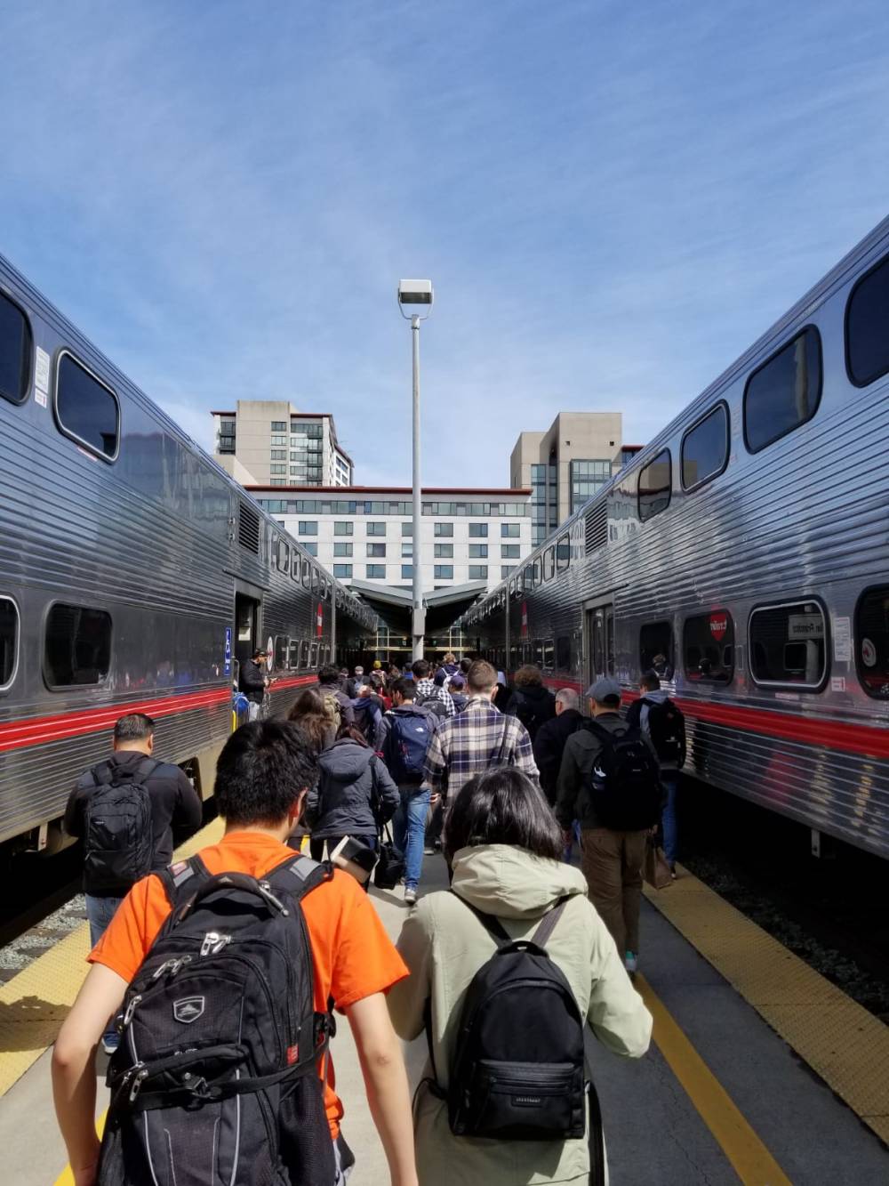 at Palo Alto Station