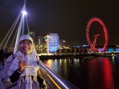 On Golden Jubilee Bridge