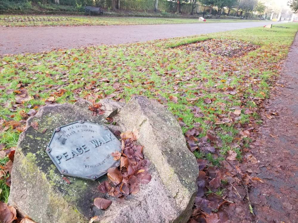 Peace Walk, Victoria Park, Leicester