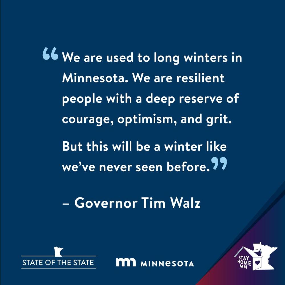 Quote from Governor Tim Walz
